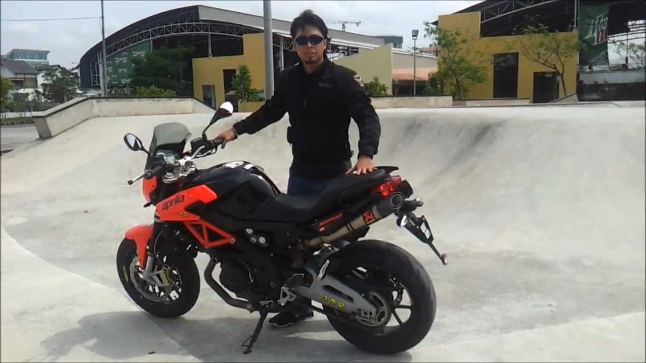 2012 Aprilia Shiver 750 Akrapovic Slip-on Exhaust