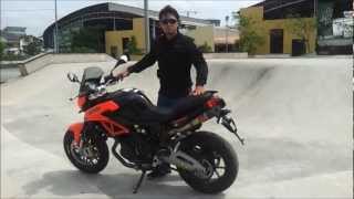 2012 Aprilia Shiver 750 Akrapovic Slip-on Exhaust