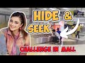 Extreme 😱Hide & Seek Challenge in Mall | Dhanushree