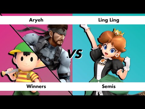 TAP Smash #15 Aryeh (Ness/Snake) vs LingLing (Daisy) Smash Ultimate Singles Winners Semi Finals