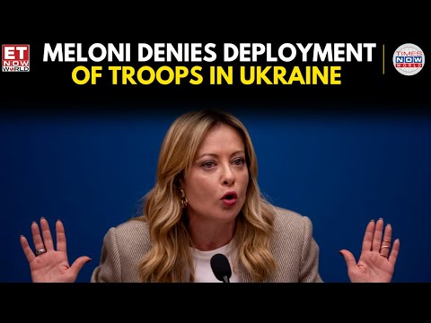ITALY DEFIES EUROPE | Meloni Denies Neccessity Of Italian Troops In Ukraine