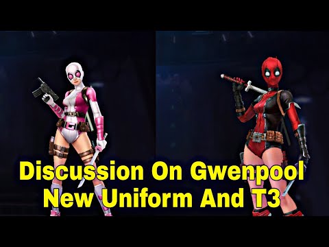 Discussion And Tips On Gwenpool New Uniform And Skills - Marvel Future Fight
