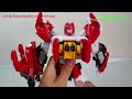 Mở Hộp đồ Chơi Mecard Ball Wolfnix Transformation 4 In 1