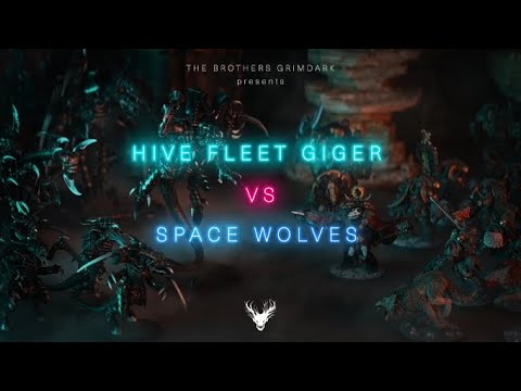 Battle Report - Hive Fleet Giger vs Space Wolves