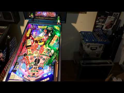 #105 Flipper Super Mario Bros., gameplay, pinball automat gottlieb