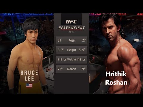 UFC4 | Bruce Lee vs Hrithik Roshan India (EA Sports UFC 4)