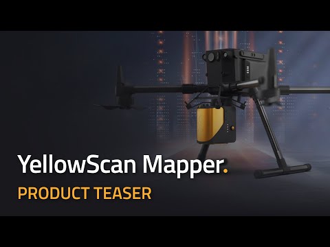 UAV LiDAR Mapping - YellowScan Mapper - Product Teaser of Livox-based LiDAR