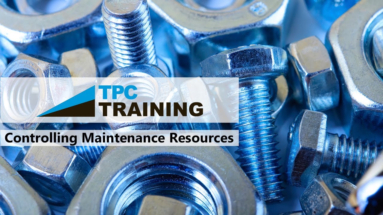 Effective Maintenance Management w/ TPC Online Webinar | TPC Training