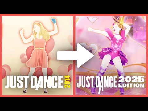 ARIANA GRANDE - EVOLUTION IN JUST DANCE (JD14 - JD25)