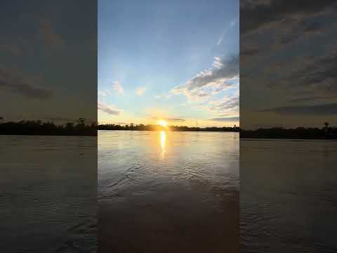 El MEJOR atardecer de puerto triunfo #mundo #travel #travesia #turismo #elmundo #pueblos #turismo