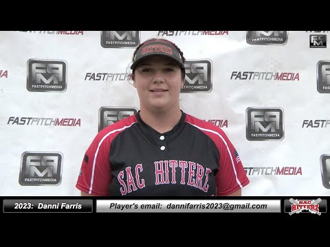 2023 Danni Farris Athletic and Power  Pitcher & Third Base Softball Skills Video