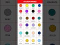 COLOUR NAMES! Discover fun and vibrant color names in this exciting video for kids!  #youtubeshorts
