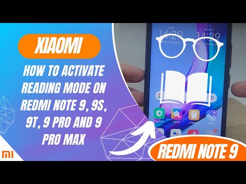 How to activate reading mode on Redmi Note 9, 9S, 9T, 9 Pro and 9 Pro Max