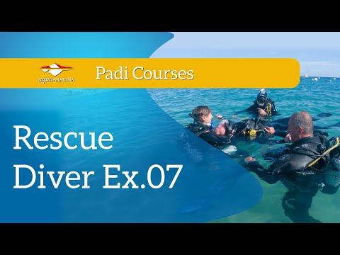Exercise 7 of PADI Rescue Diver Course | Padi Courses
