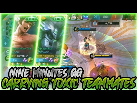 HOW TO CARRY TOXIC TEAMMATES USING MOSKOV 🔥💯 | MOSKOV CHOU CONNECTION 💯🔥 | MLBB