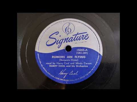 Rumors Are Flying - Harry Cool and his Orchestra
