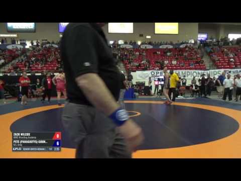 130 Rd of 16 - Zack Wilcox (MWC Wrestling Academy) vs. Pete (Panagiotys) Gounaridis (U.S. Army)