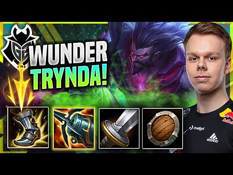 IS WUNDER THE BEST TRYNDAMERE IN EUW?! - G2 Wunder Plays Tryndamere TOP vs Sejuani! | Season 11