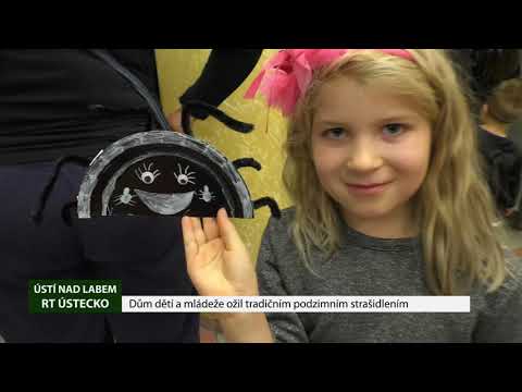 ÚSTÍ NAD LABEM: DDM ožilo tradičním podzimním strašidelním