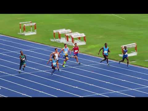 100m 14M H3 Tynan Neveceral 11.56 +1.1 Qld School Championships 2017