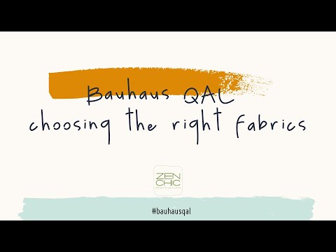 The free Quilt Along Bauhaus | part 2 - Choose your fabrics