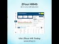 Your HR Operations with Zfour HRMS | The Ultimate HR Solution!