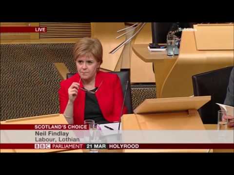 Neil Findlay MSP shames every single SNP MSP into silence
