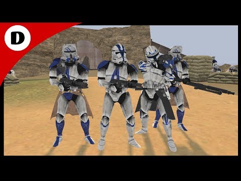 Captain Rex Defends the Fort! - Men of War: Star Wars Mod