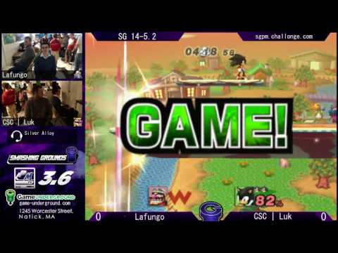 SG at GU 14-5.2 WR1 - Lafungo (Wario) vs. Luk (Sonic)