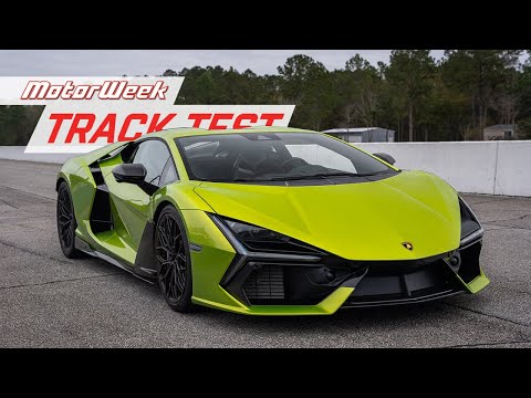 The 2024 Lamborghini Revuelto A Hybrid Supercar Powered by a V12 | MotorWeek Track Test