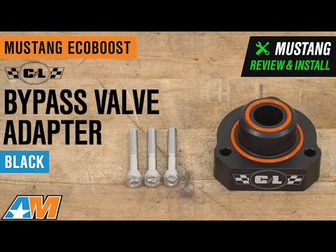 2015-2019 Mustang EcoBoost C&L Bypass Valve Adapter - Black Review & Install