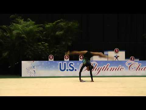 Nastasya Generalova - Clubs Finals - 2013 U.S. Rhythmic Championships