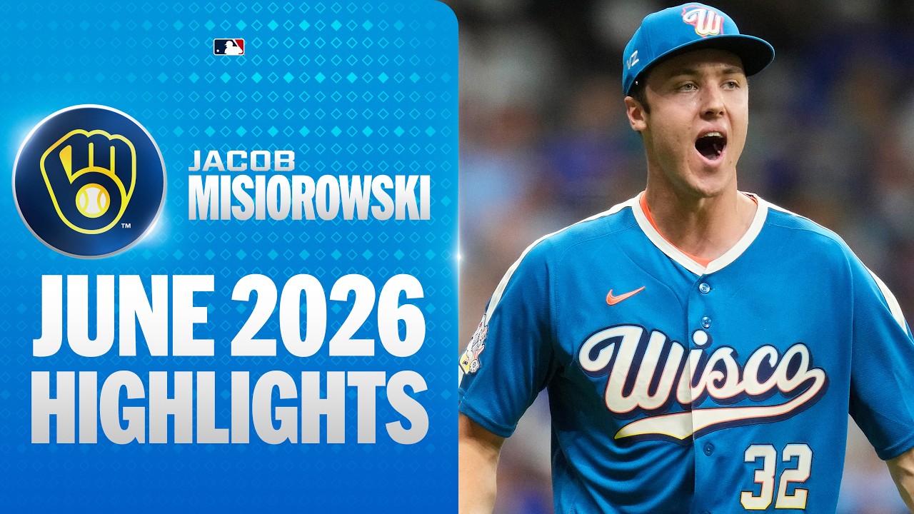 0.96 ERA 😱 Jacob Misiorowski shined once again in June! 🔥 | MLB Highlights