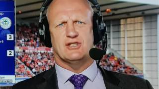 Ian Dowie - botches up the scoreline and cheers up Jeff Stelling in the process