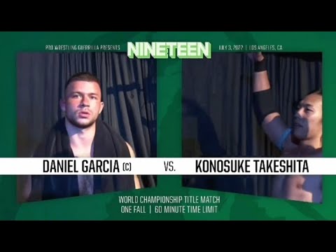Daniel Garcia vs Konosuke Takeshita - PWG : Nineteen - Match Highlights