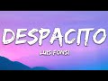 DESPACITO JUSTIN BEIBER LUIS FONSI SONG LYRICS