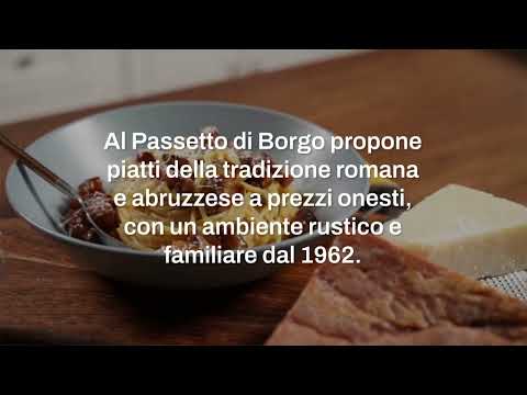 Borgo Pio dove mangiare bene spendendo poco