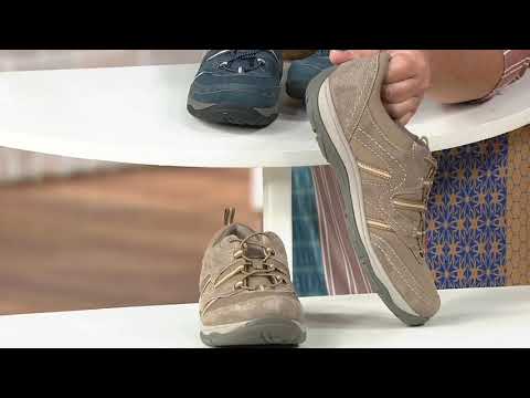 Earth Origins Suede Athletic Shoes - Luci Landon on QVC
