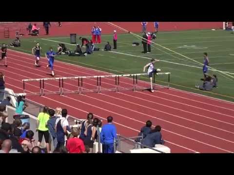 Panther Invitational Boys 300m Hurdles Section 2