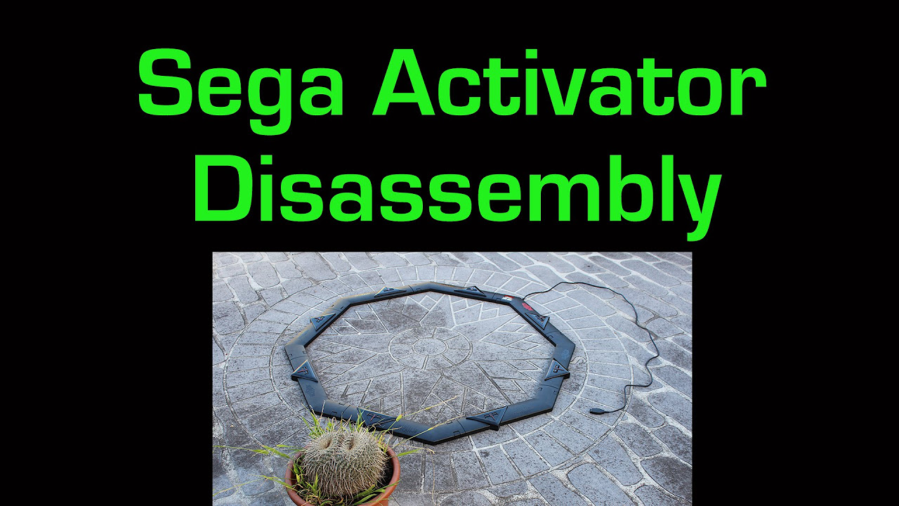 Sega Genesis Activator Disassembly
