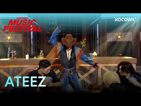ATEEZ - DJANGO | 2025 MBC Music Festival | KOCOWA+
