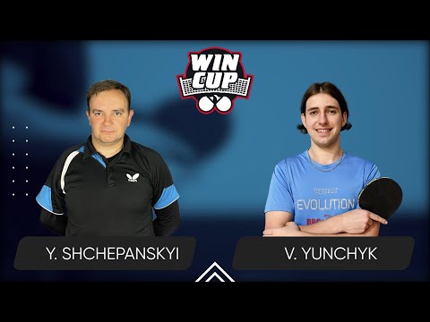 15:30 Yurii Shchepanskyi - Valentyn Yunchyk West 3 WIN CUP 18.06.2024 | Table Tennis WINCUP