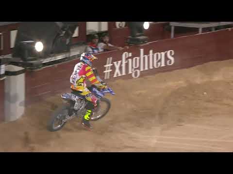 Historic Bike Flip In FMX Competition
