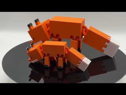 Лисички из Minecraft пара - фото 1 - id-p2980737056