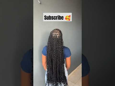 Beautiful and elegant Lemonade Braids hairstyles for ladies #braidstyles #trending #hairstyle