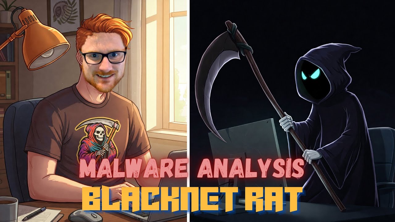 SVCHOST MALWARE recruits you into a botnet | BlackNET RAT deep dive malware analysis