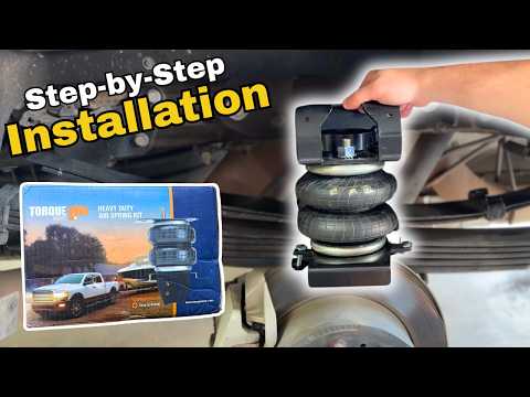 Step By Step Air Bag Suspension Kit Install - Torque Parts Kit TR75613AS