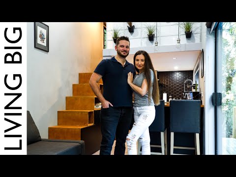 Urban Industrial Tiny House is a Tiny Mansion