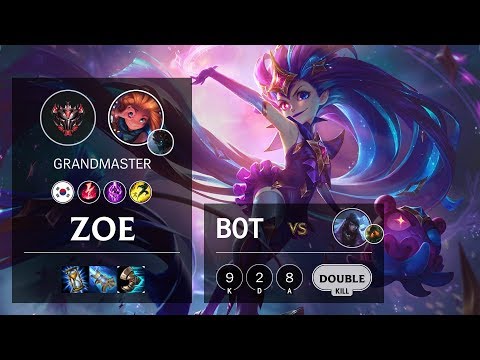 Zoe Bot vs Aphelios - KR Grandmaster Patch 10.12