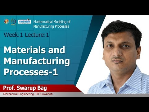 Mathematical Modeling of Manufacturing Processes Introduction Video